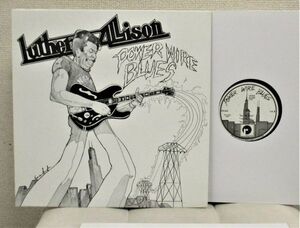 RARE Blues LP ● Luther Allison Power Wire Blues [ US ORIG '79 Rumble Records RR 1004 ]