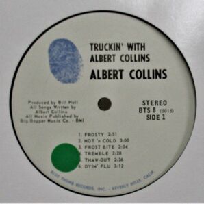 Blues LP ● Albert Collins Truckin' With Albert Collins [ US '69 Blue Thumb Records BTS 8 ]の画像3