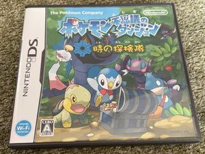 DS ソフト ニンテンドーDS ポケモン不思議のダンジョン 時の探検隊 中古 起動確認済 取説あり 即決 送料無料