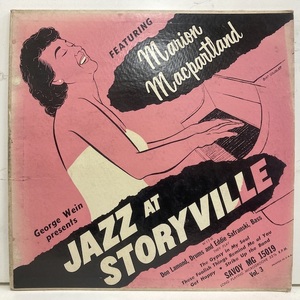 ■即決 Marian MacPartland / Jazz at Storyville vol.3 31790 米オリジナル10 Dg Mono Flat マリアン・マクパートランド