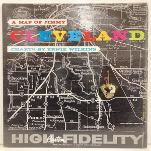 ■即決 Jimmy Cleveland / a Map of Jimmy 31963 米オリジナルDg Stereo ジミー・クリーヴランド