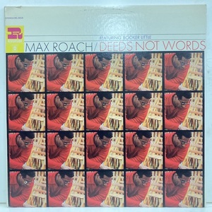 ■即決 Max Roach / Deeds Not Words 米盤Stereo/Abc 32031 マックス・ローチ Booker Little 