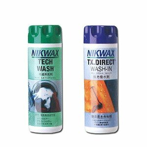 NIKWAX(ニクワックス) NIKWAX ウェア用洗剤 テックウォッシュ EBE181 & TX ダイレクトウォッシュ