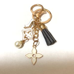 キーホルダー キーリング ホワイト