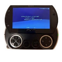SONY PSP go ピアノブラック PSP-N1000 PB 動作確認済 本体のみ [A01007]_画像1