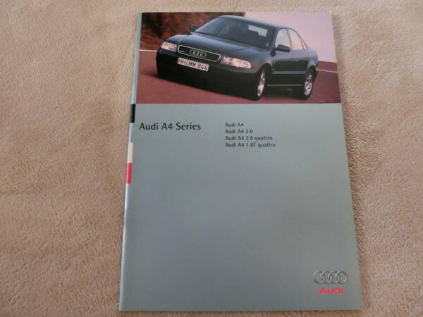 Audi アウディ　AUDI　A4　A4 2.6　A4 2.8クアトロ　A4 1.8Tクアトロ　44ページ