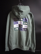 新品 THE NORTH FACE ノースフェイス【XLサイズ】HALF DOME NOVELTY GRAPHIC 2 HOODIE パーカー /LAURELWREATH GREEN_画像2