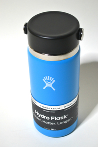新品 Hydro Flask 16oz WIDE MOUTH ハイドロフラスク ワイドマウス ステンレスボトル マグボトル 473ml パシフィック 保温 保冷 即決