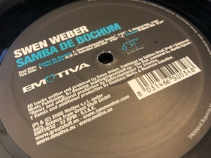 12”★Swen Weber / Samba De Bochum / サンバ / プログレッシブ・ハウス！