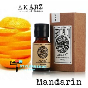 マンダリン mandarin AKARZ エッセンシャルアロマオイル 精油 ディフューザー 加湿器 お香 香水 消臭