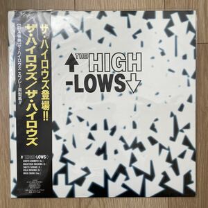 ハイロウズ THE HIGH-LOWS LP アナログ盤 1995年 オリジナル盤 帯 付録付 美品