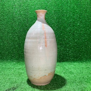 【委託品　26】　骨董品　一輪挿し　花瓶　陶器　陶芸　工芸品　インテリア　現状品