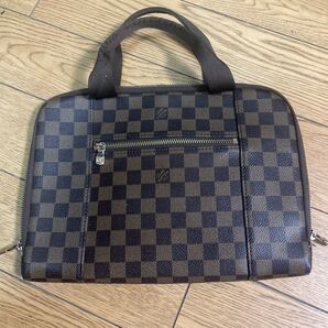 ルイヴィトンのビジネスバック ブレラ LOUIS VUITTON ダミエ トリ アナ ルイヴィトン ルイヴィトンダミエ