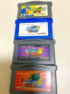 ゲームボーイアドバンスソフト ロックマンエクゼ 2.4.5.6