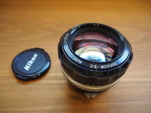 ニコン NIKKOR-S・C Auto 55mm F1.2 憧れのF1.2大口径レンズ