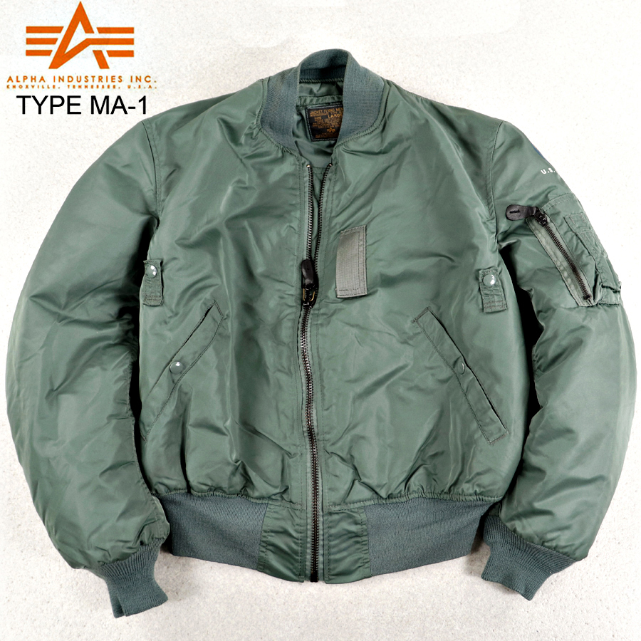 現品限り一斉値下げ! アルファ インダストリーズ b-15c MA-1 RRL