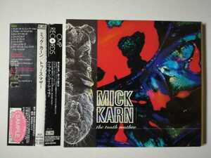 【帯付CD】Mick Karn - The Tooth Mother 1995年(1997年日本盤) ※sampleシール JAPAN ミック・カーン