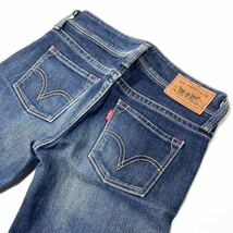 Levi's リーバイス スリムストレート ストレッチW26 Mサイズ 70cm_画像4