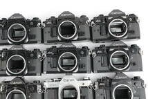 21517B 2 25点まとめ Canon キヤノン AE-1 AE-1 PROGRAM A-1 他 MF一眼レフカメラ まとめセット_画像3