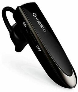 【送料無料】黒 Glazata Bluetooth 日本語音声ヘッドセット V4.1 片耳 バッテリー 長持ちイヤホン 30時間通話可能，CSRチップ搭載 マイク内