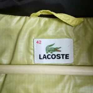 SALE! ラコステ LACOSTE フード付き ダウンコート 42 L 送料無料！の画像5