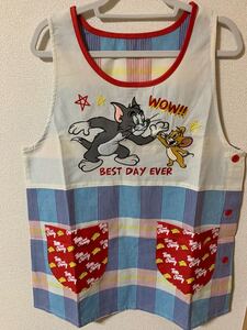 トムとジェリー エプロン 保育士 新品