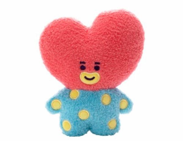 【日本限定】たっとん ぬいぐるみ Sサイズ TATA bt21 BTS テテ　Ｖ