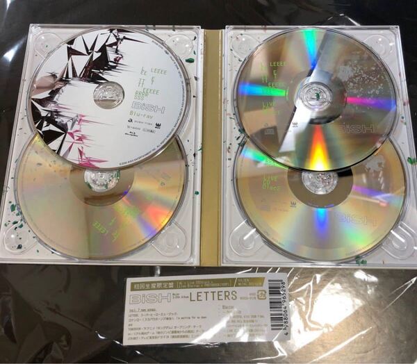 BiSH LETTERS (CD3枚組+Blu-ray Disc1枚) BiSH アルバム CD Blu-ray DISCのみ