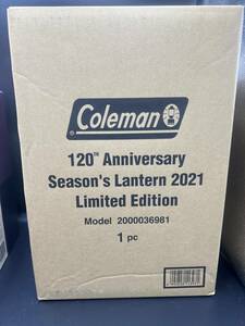  送料無料 Coleman 120th Anniversary Seasons Lantern 2021 limited edition コールマン アニバーサリー シーズンズ ランタン 赤 120周年 