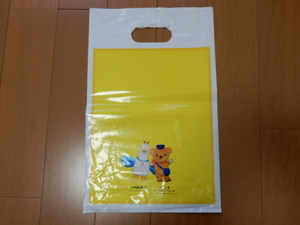■非売品・レア JP郵便局×Aflacオリジナルビニール袋-いちばんダック/ぽすくま-