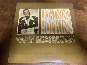 LIGHTNING HOPKINS EARLY RECORDINGS ISR-8145