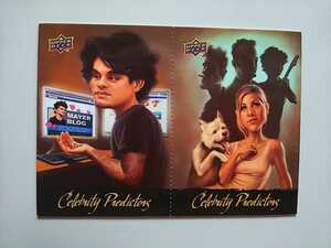 2010 Upper Deck Celebrity Predictors CP-1/2 Jennifer Anniston / John Mayer