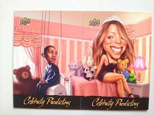 2010 upper deck celebrity Predictors CP-13/14 Mariah Carey / Nick Cannon