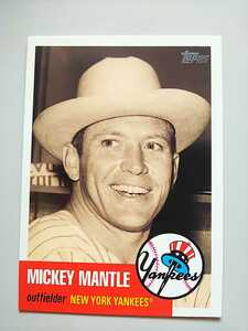 2007 Topps Mickey Mantle ＃23