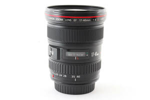 美品　Canon EF 17-40mm F4 L USM キャノン キヤノン レンズ デジタル一眼　#770