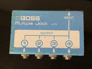 【即決・送料込み】BOSS J-5 Multiple Jack