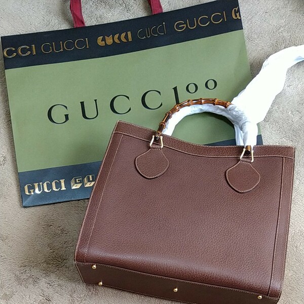 グッチ GUCCI トートバッグバンブー