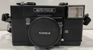 220115G☆ Konica C35 AF KONlCA HEXANON 38mm F2.8 JAPAN 46φ エモい 昭和レトロ コンパクトカメラ ♪配送方法＝ヤフネコ宅急便♪