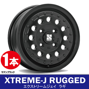 4本で条件付送料無料 1本価格 M.L.J XTREME-J RUGGED SBK 14inch 5H114.3 5J+48 エクストリームJ ラギ