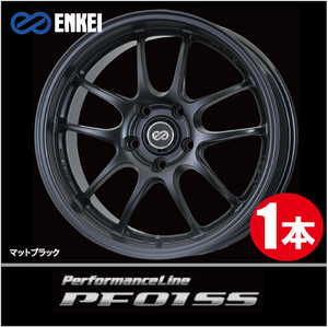 激安特価！ 1本価格 エンケイ パフォーマンスライン PF01 SS MBK 17inch 5H114.3 9J+35 ENKEI Performance Line