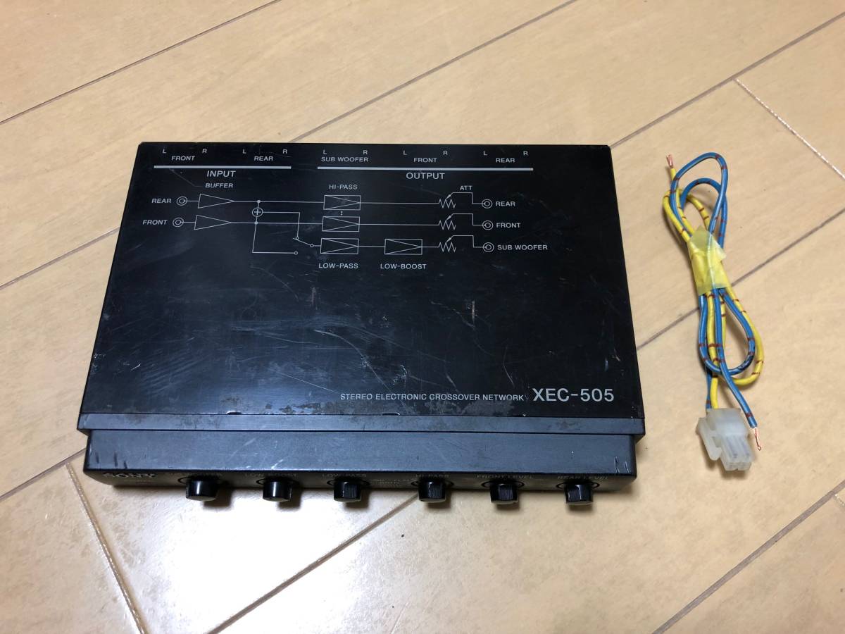 超人気 SONY XEC-505 クロスオーバーネットワーク atak.com.br
