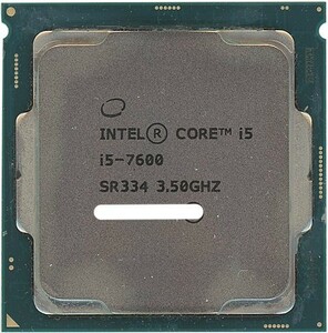 【中古】Core i5 7600 3.5GHz 6M LGA1151 65W SR334