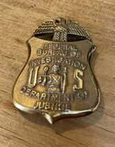 FBI バッジ ハイクオリティレプリカ LE US MARSHAL NYPD LAPD BADGE バッチ バッヂ_画像1