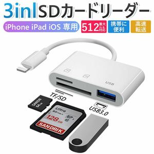 iPhone SD カードリーダー lightning 最新 iOS14