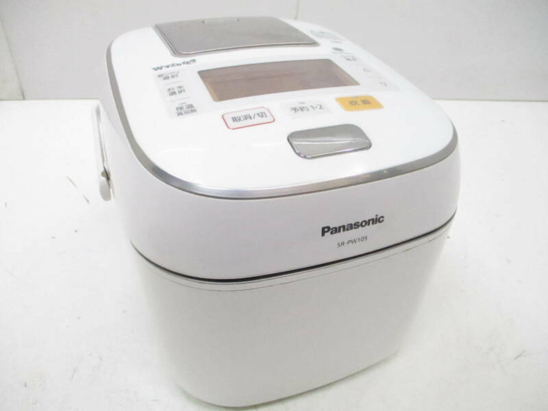 Panasonic パナソニック 可変圧力IH ジャー炊飯器 Wおどり炊き SR-PW105 2016年製 0954B