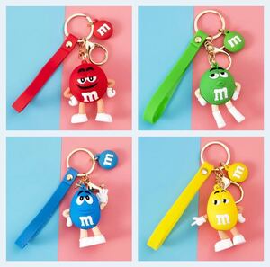 m&m's キーホルダー m&ms ストラップ キーチェーン キーリング チョコ エムアンドエム エムアンドエムズ