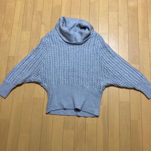 ニットセーター トップス ハイネックセーター