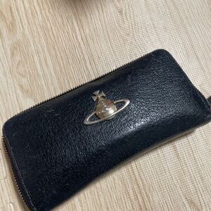 Vivienne Westwood 長財布 レザー財布 ラウンドファスナー