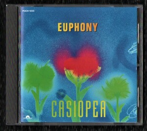 Ω カシオペア 1992年 ボーナストラック HALLE 収録の復刻盤 CD/ユーフォニー/BAYSIDE EXPRESS/CASIOPEA EUPHONY/シャンバラ ジンサク