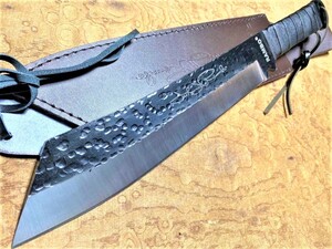 ★送料込み!★RAMBO FIRST BLOOD★RAMBO4 ランボー4★R4BM サバイバルナイフ 極厚フルタングブレード 革巻きハンドル アウトドアナイフ